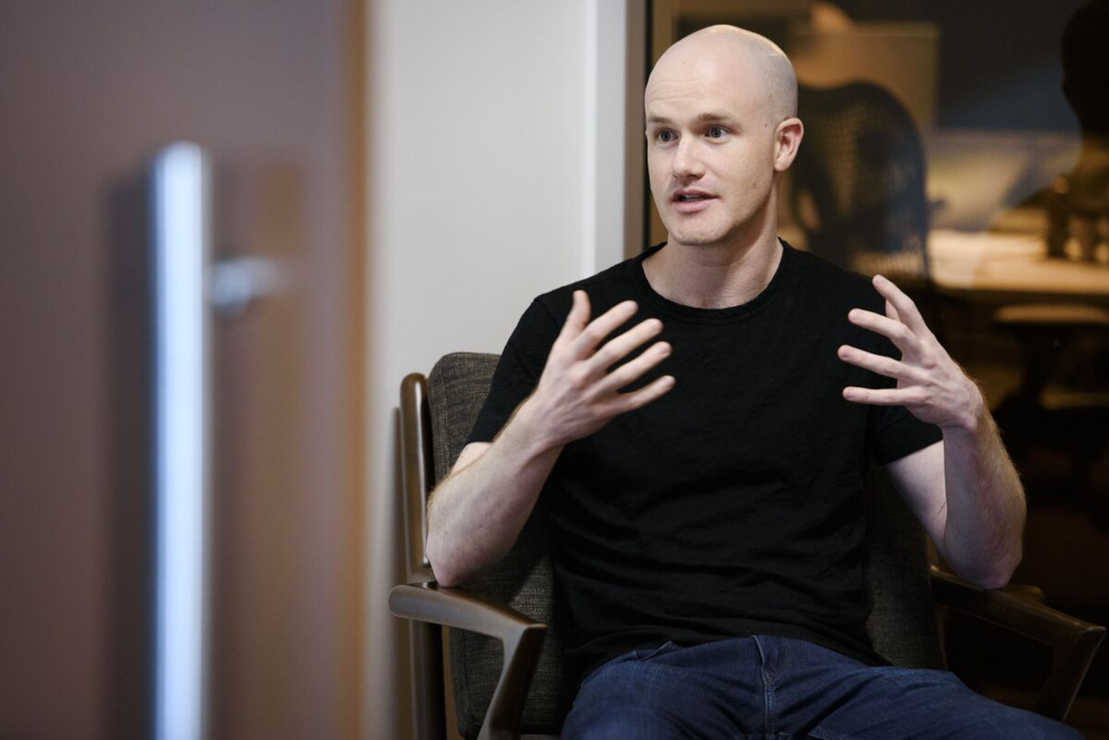 Brian Armstrong, the CEO of Coinbase, speaks at a conference. On May 15, 2025, Armstrong released a video in which he described how an incident happened, what Coinbase was doing about it, and that they were making victims whole, while also announcing a $20 million reward for information leading to the arrest and conviction of the perpetrators. Brian Armstrong, the CEO of Coinbase, speaks at a conference. On May 15, 2025, Armstrong released a video in which he described how an incident happened, what Coinbase was doing about it, and that they were making victims whole, while also announcing a $20 million reward for information leading to the arrest and conviction of the perpetrators.